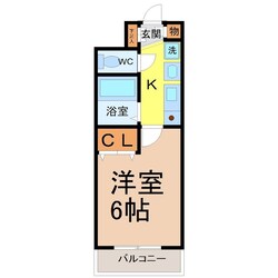 プレサンス鶴舞駅前ブリリアントの物件間取画像